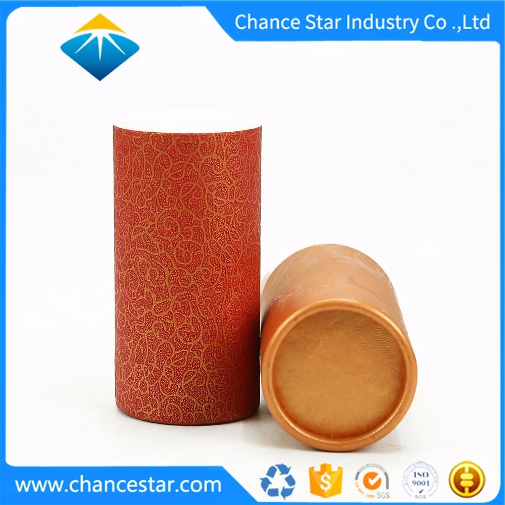 Custom Recycle Paper Tube with Plastic Spice Shaker Top