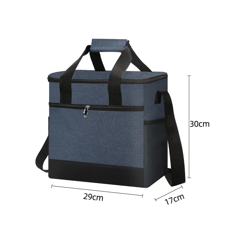 Custom Supermarket Shopping Large Insulated Delivery Cooler Bag