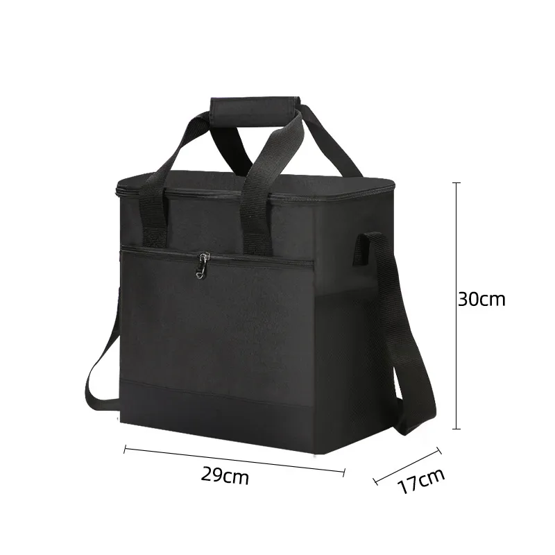 Custom Supermarket Shopping Large Insulated Delivery Cooler Bag