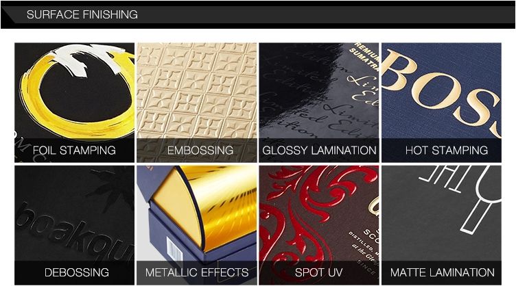 Customer Design Debossing Rigid Cardboard Book Shape Paper Gift Box with Ribbon for Birthday