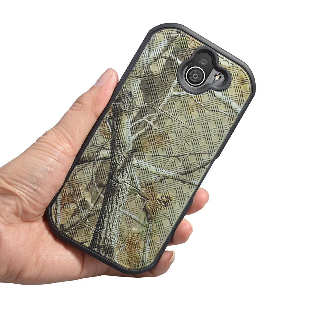 Customised Design Clip Kickstand Holster Case Camouflage Tree Camo Cover Phone Case for Kyocera Duraforce PRO 2 E6900 E6910