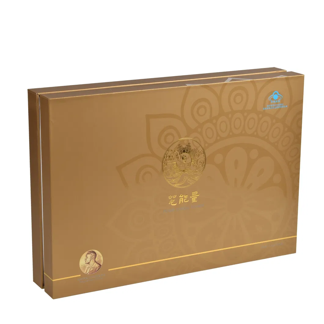 Customized Embossed Logo Hot Stamping High Quality EVA Inssert Tray Upper and Lower Cover Packaging Box Container
