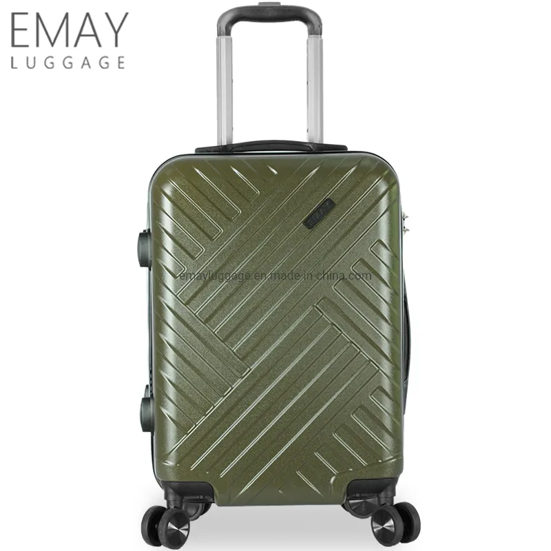 Customized Exquisite Factory Making ABS+PC Trolley Luggage Travel Suitcase for Travel