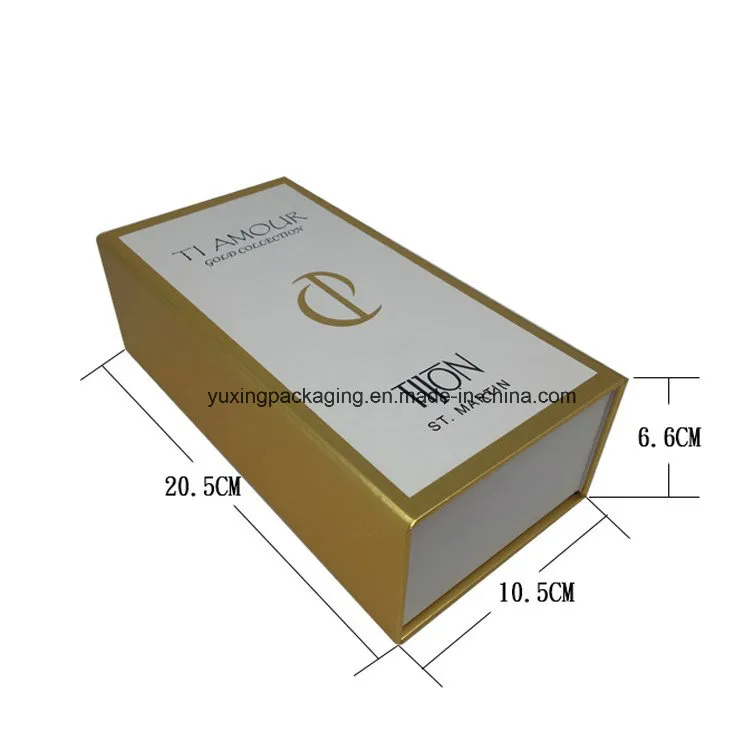 Customized Logo Luxury Cosmetic Perfume Paper Book Shape Box