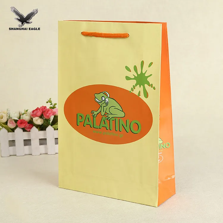 Delicate Customized Recycle Paper Bag Price