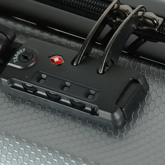 Designed for 2019 Fashion PC+ABS Trolley Travel Luggage with Double Wheels