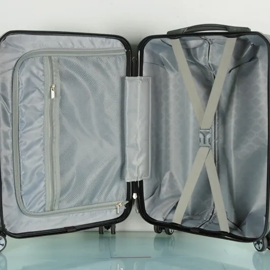 Designed for 2019 Fashion PC+ABS Trolley Travel Luggage with Double Wheels