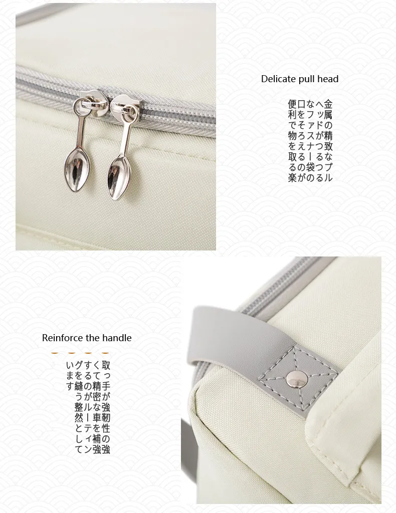 Direct Factory Durable Waterproof Insulation Bag Aluminum Foil Seafood Cooler Bag School Office Cooler Box Food Delivery Bag