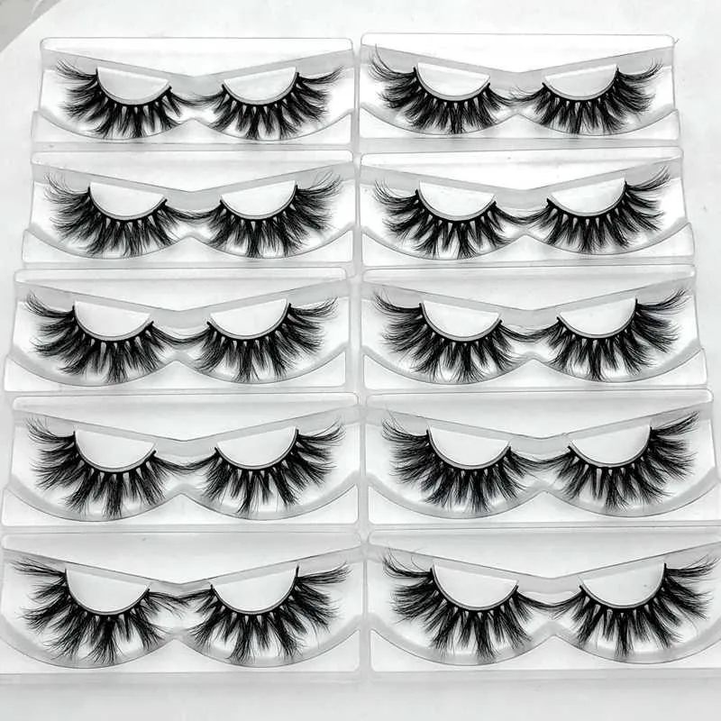 Dramatic 25mm Mink Lashes with Eyelashes Box Packing Custom Private Label