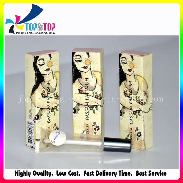 Eco- Friendly Custom Wholesale Paper Recycle Lipstick Packaging Box