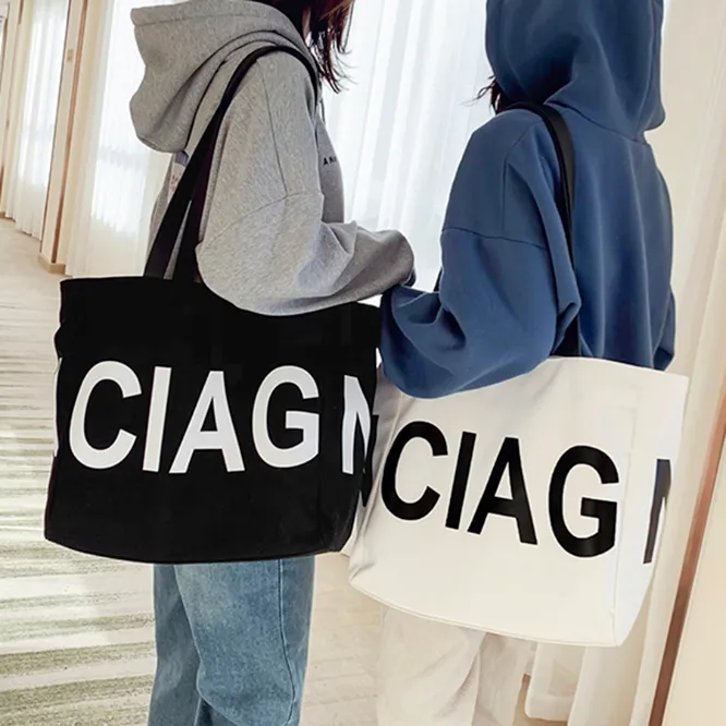 Eco Friendly Reusable Carrier Bag /Calico Cloth Carry Bag /100% Natural Organic Cotton Bag/ Canvas Handbag Bags/Bolsas De Algodo