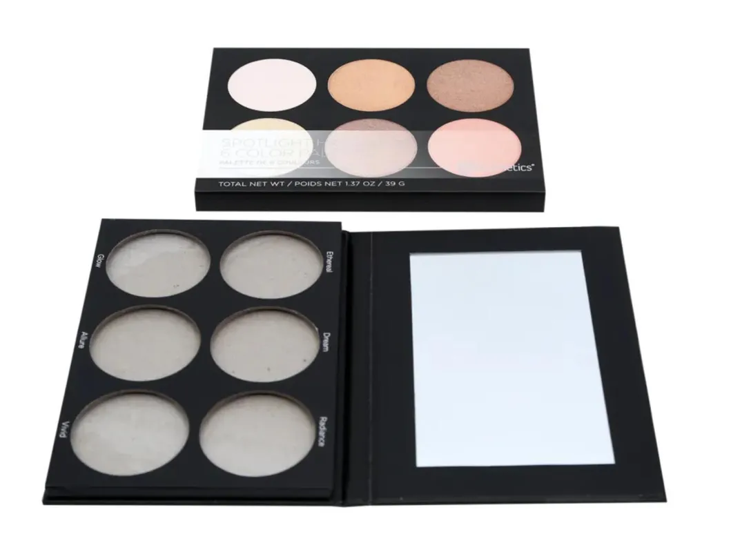 Eyeshadow Palette Private Label Many Color Matte Glitter Shimmer Warm Color Eyeshadow Palette