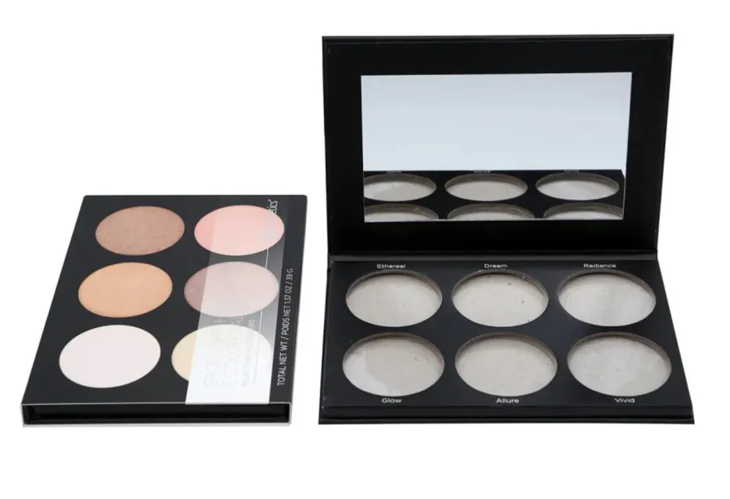 Eyeshadow Palette Private Label Many Color Matte Glitter Shimmer Warm Color Eyeshadow Palette