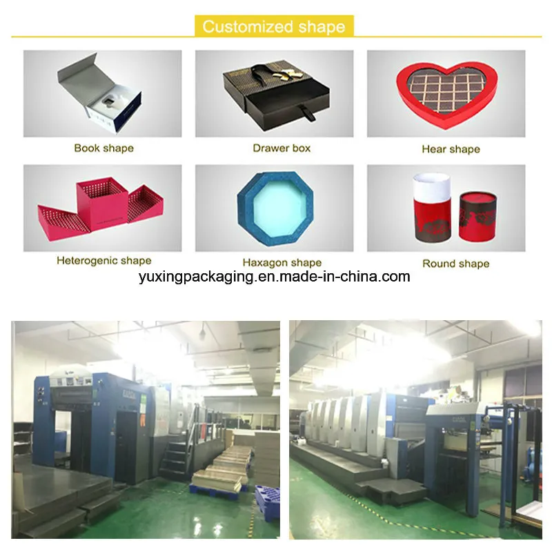 Factory Made Custom Paper Bag with Ribbon Food Packaging Bag