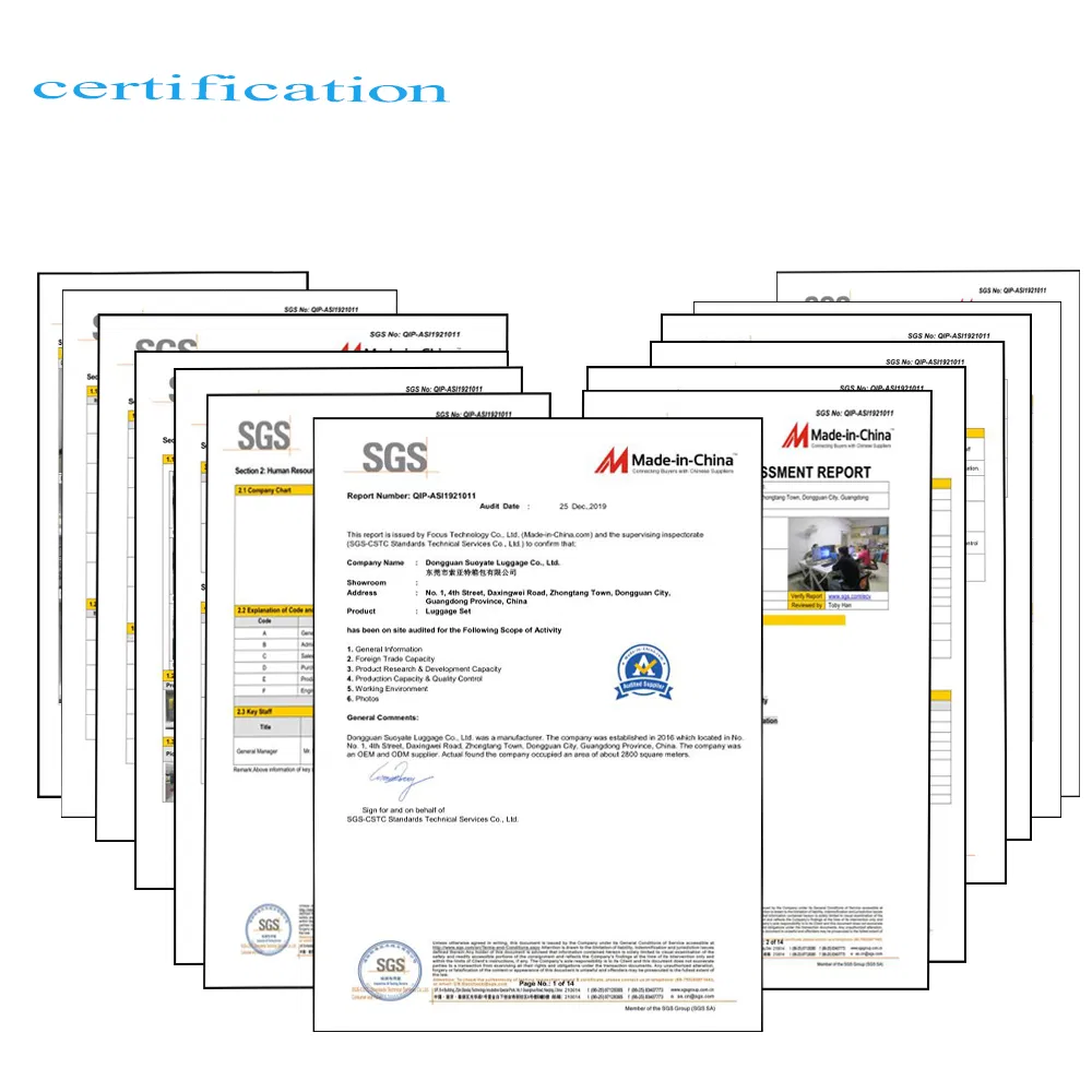 Factory Production Gray Luggage Bags and Luggage for 2020