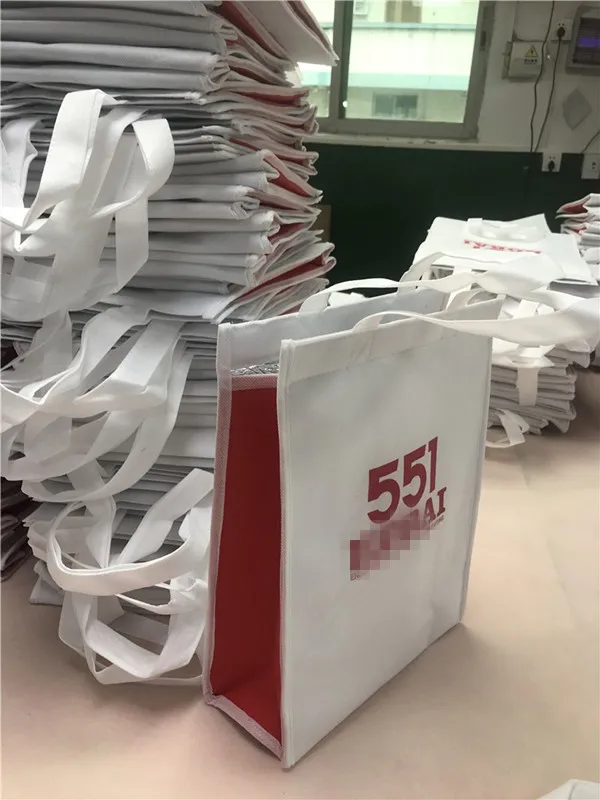 Fashion Bento Cooler Bag Non Woven Tote Bag for Lunch