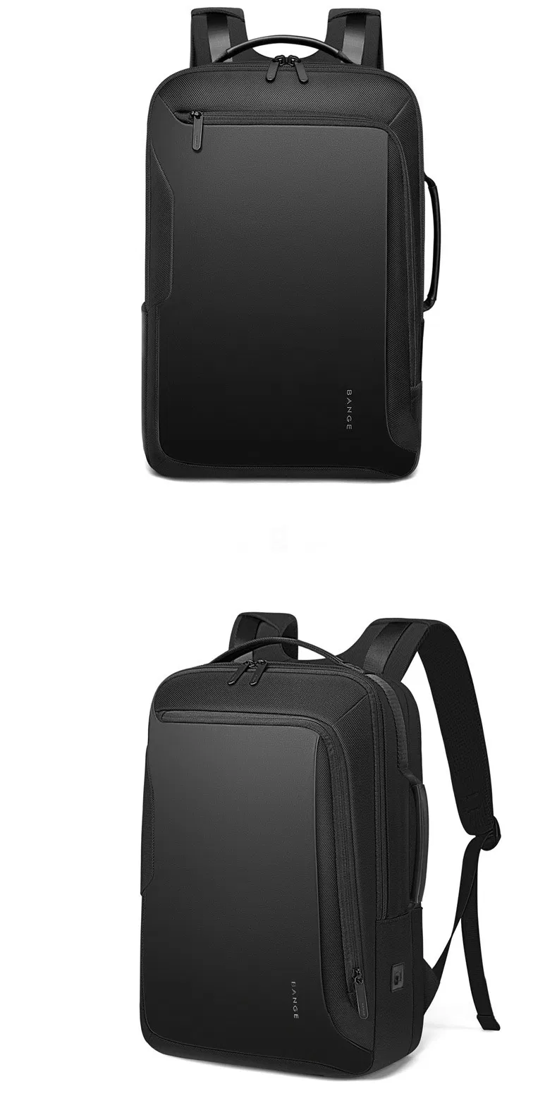 Fashion Double Shoulder Business Travel Laptop Computer Notebook College Students Casual Backpack Pack Bag with USB (CY3330)