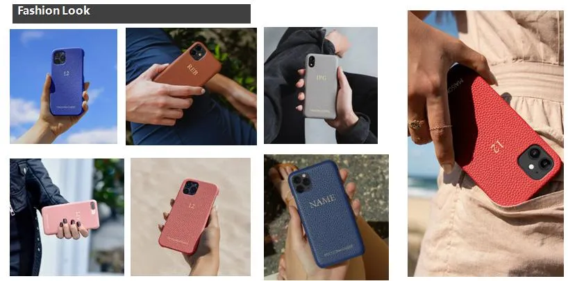 Fashion Trend iPhone Leather Case Custom Hot Sale