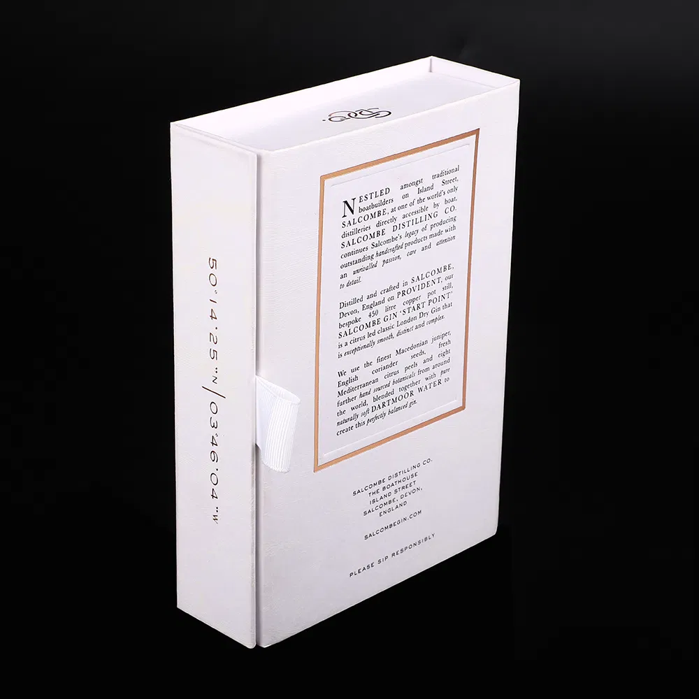 Foldable Magnetic Whisky Brandy Gin Champagne Red Wine Box