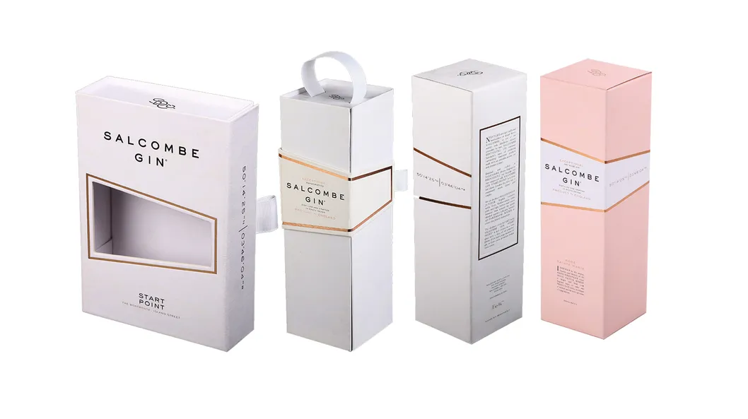 Foldable Magnetic Whisky Brandy Gin Champagne Red Wine Box