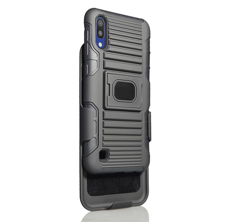 Free Sample Defender Shockproof Robot Holster Combo Phone Case for Samsung Galaxy A20e