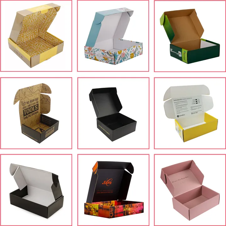 Fsc Amazon Custom Corrugated Cardboard Paper Clothes Shoe Wine Cosmetic Postal Mailer Mailing Shipping Subscription Product Gift Packing Packaging Carton Box