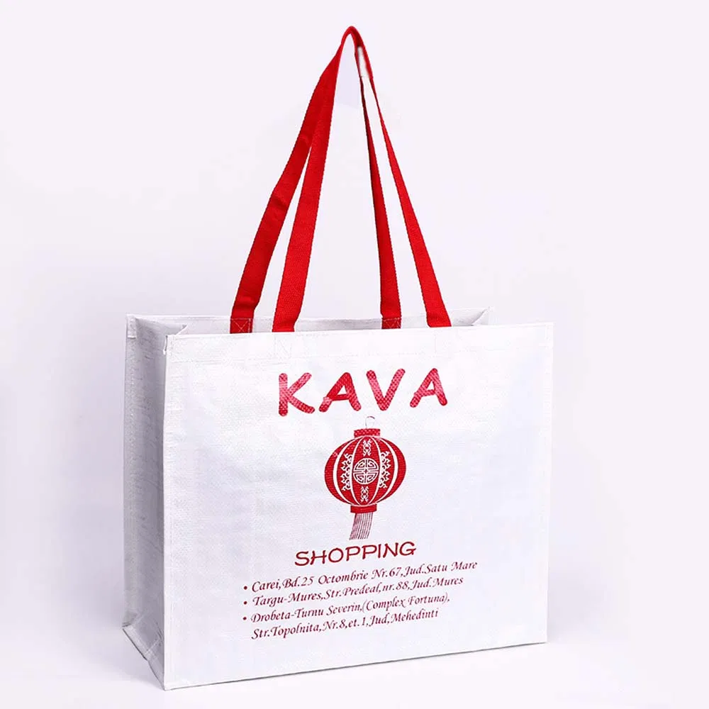 Gots Oekotex 100 OEM Production Recyclable PP Woven Bag with Lamination