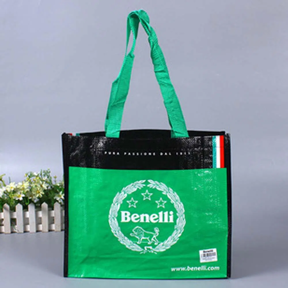Gots Oekotex 100 OEM Production Recyclable PP Woven Bag with Lamination