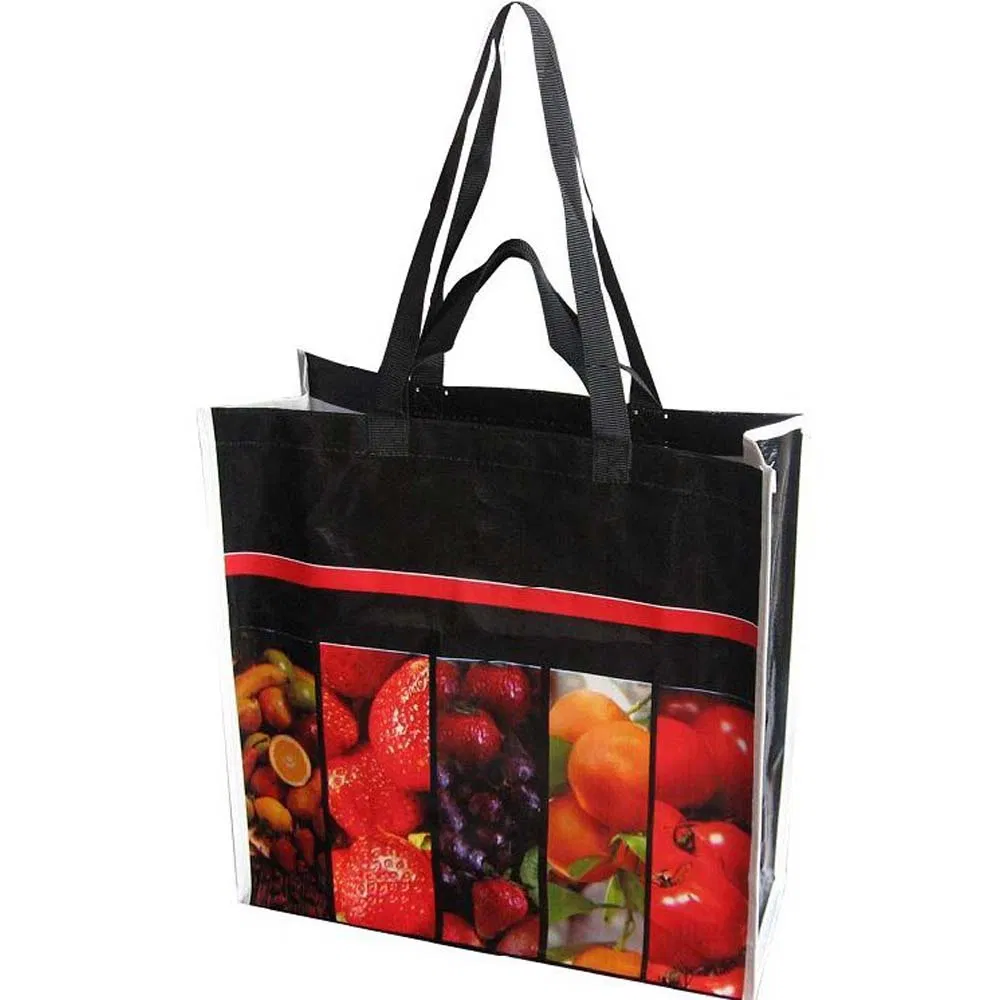 Grs Gots Oekotex 100 Promotional PP Laminated Woven Bag with Lamination and Cmyk Printing