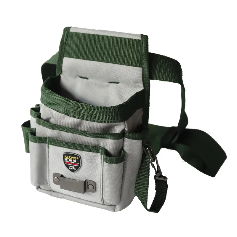 Heavy Duty 1680d Tool Bag Waist Pouch Adjustable Multi-Pocket Telecom Engineer Technician Electrical Electrician Organizer