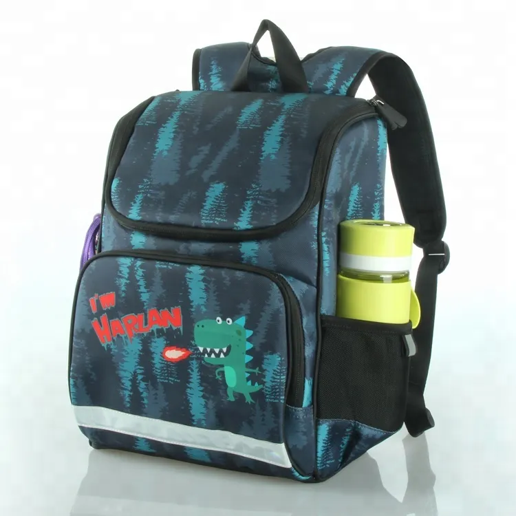 High End Functional Pupil Boys Girls School Bags with Lunch Bags