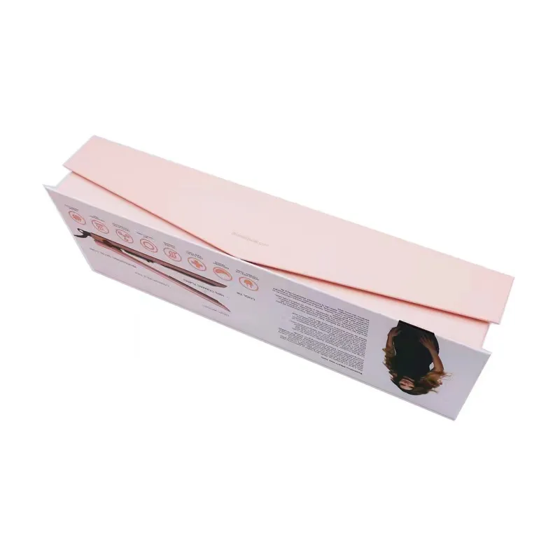 High Quality Logo Custom Printing Hair Tool Packaging Gift Paper Box with Hot Foil Stamping