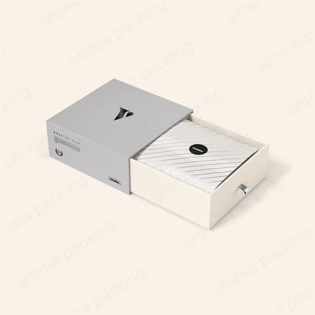 High Quality Recycle Sliding Style Cardboard Paper Packaging Gift Drawer Box