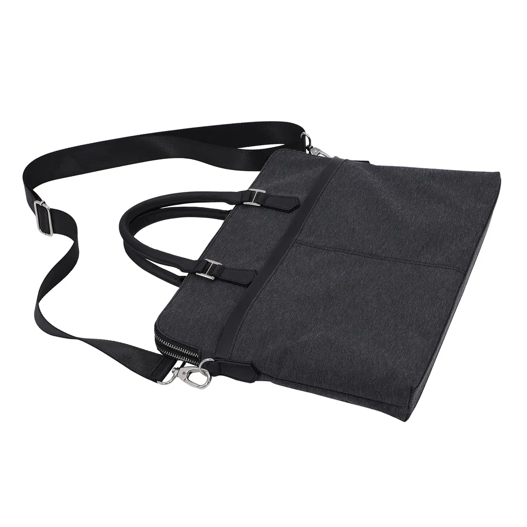 High Quality Water-Resistant Polyester Material Briefcase for Business Office Work Laptop Tote Bag