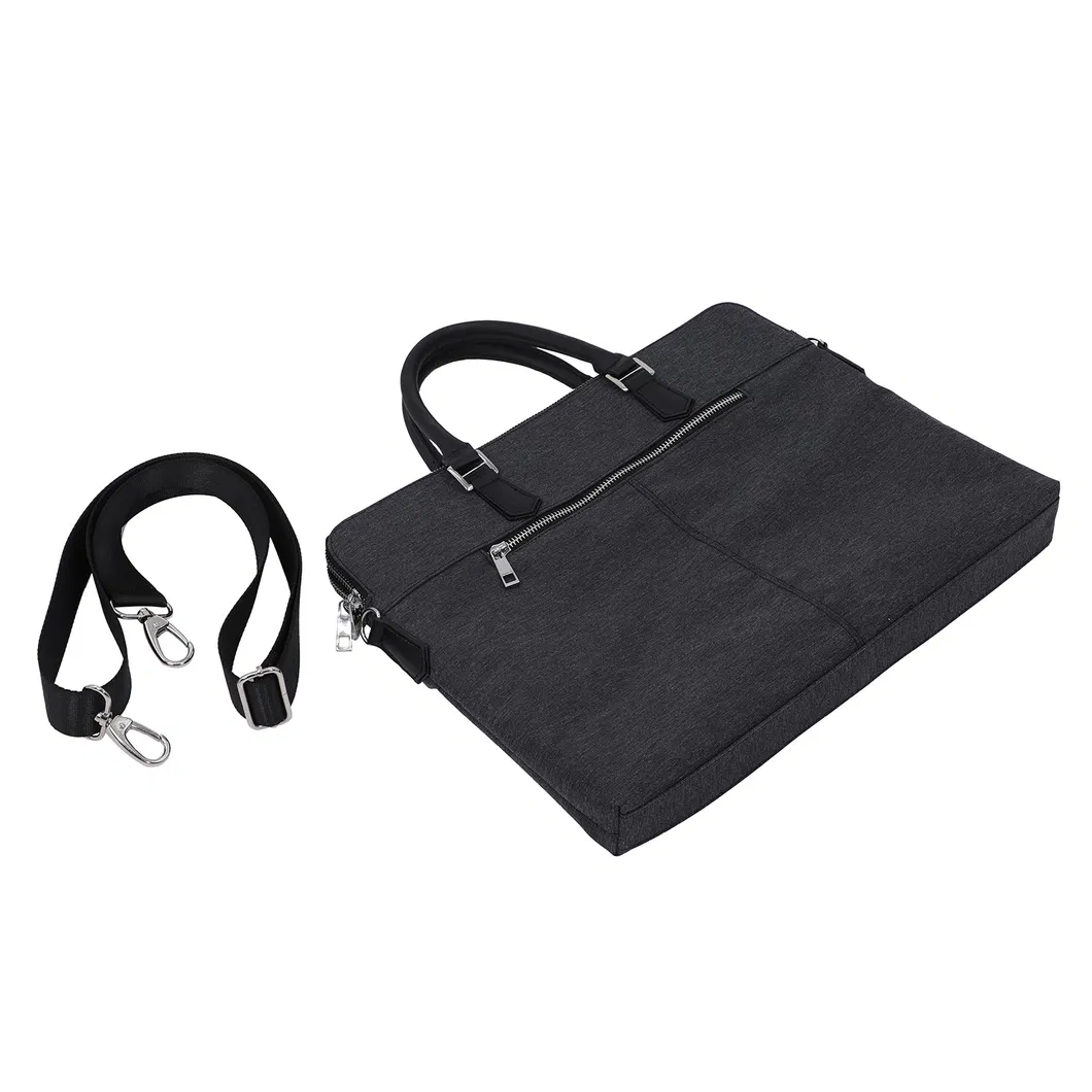 High Quality Water-Resistant Polyester Material Briefcase for Business Office Work Laptop Tote Bag