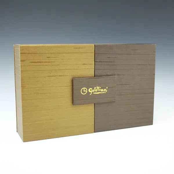 Hot Stamp Logo Double Open Recycle Packaging Box Paper Box