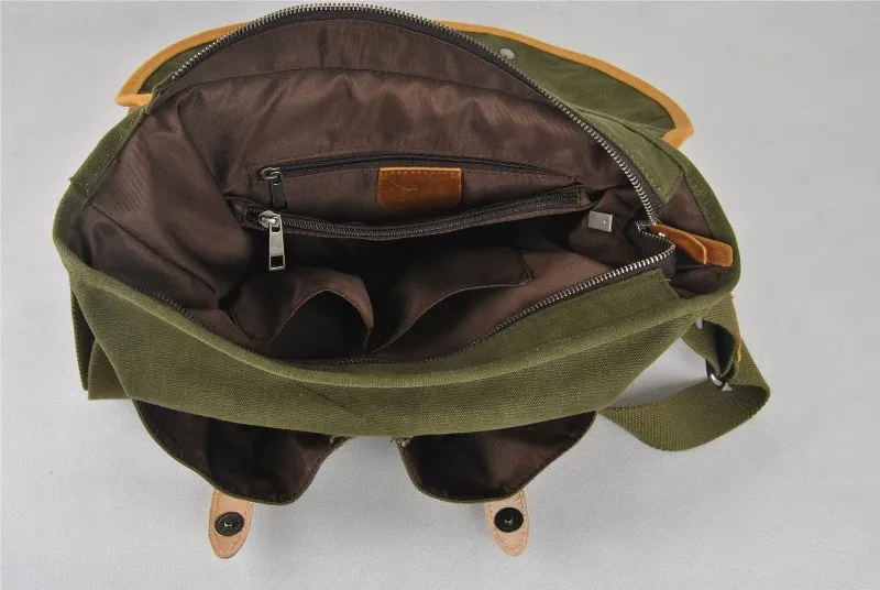 Jacquard Canvas Fabric Shoulder School Satchel (RS-6001)