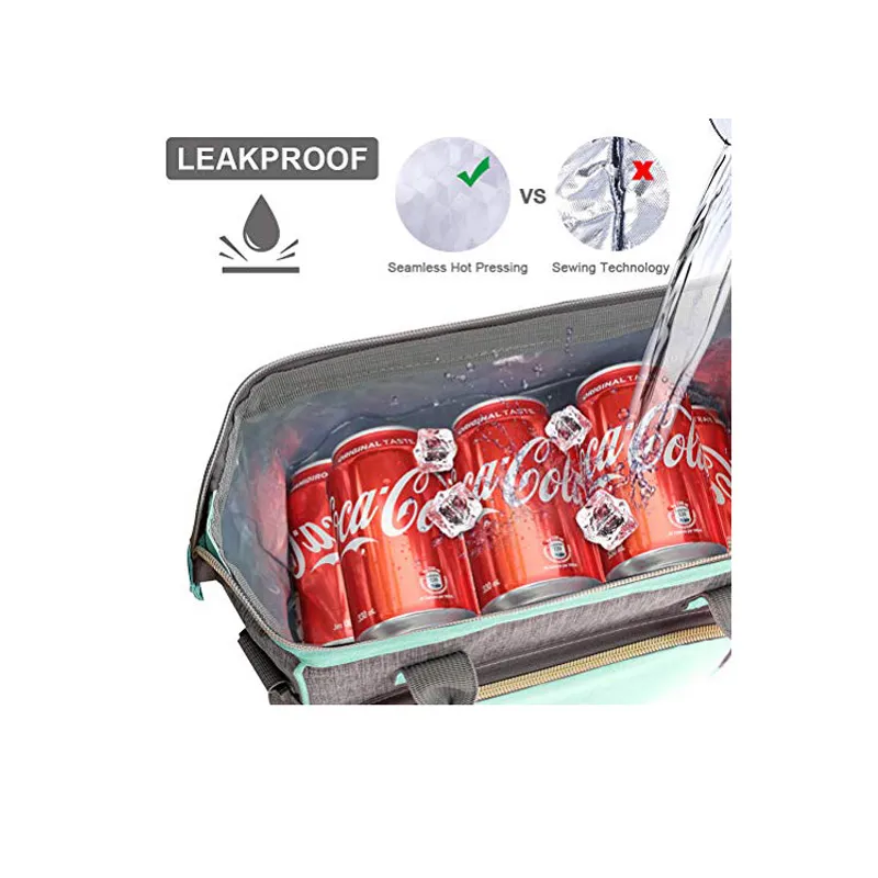 Large Capacity Lunch Bags Insulated Lunch Cooler Bag