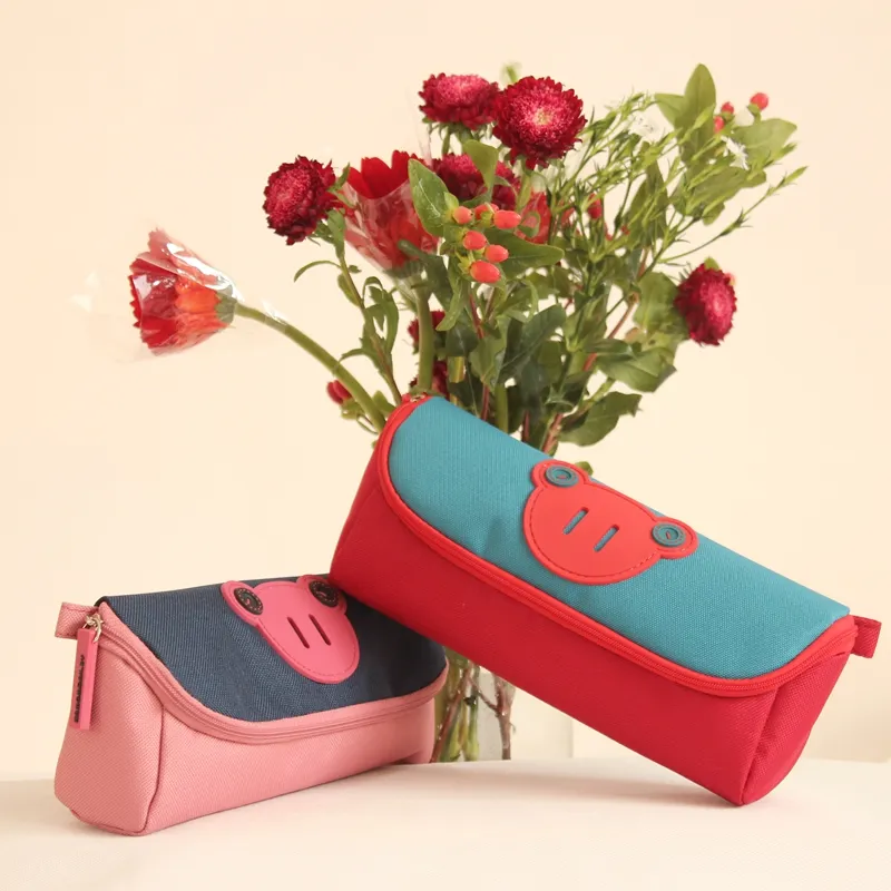 Large-Capacity Pencil Case with Handle Creative and Multifunctional Pencil Case Pupil Pencil Case