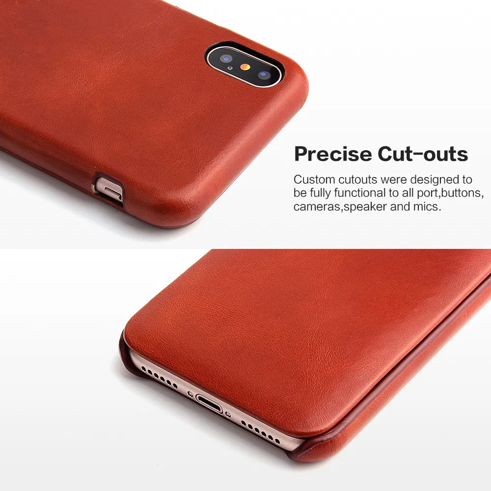 Luxury Genuine Leather Mobile Phone Wallet Case Cell Phone Case for iPhone 6s/6splus Accessories