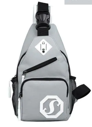 Men′s Bum Bag Fashion Simple Casual Crossbody Bag