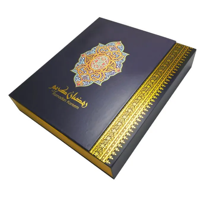 Middle East Ramadan Countdown Calendar Blind Box Custom Eid Al-Fitr Gift Box Biscuits Candy Box