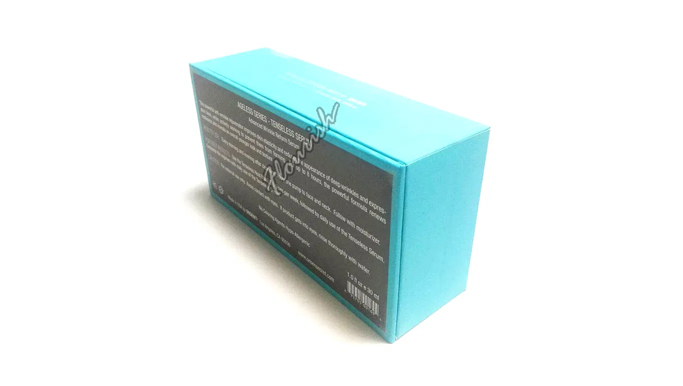 Middle Sized Rigid Cardboard Cosmetic Skin Care Product packaging Paper Box