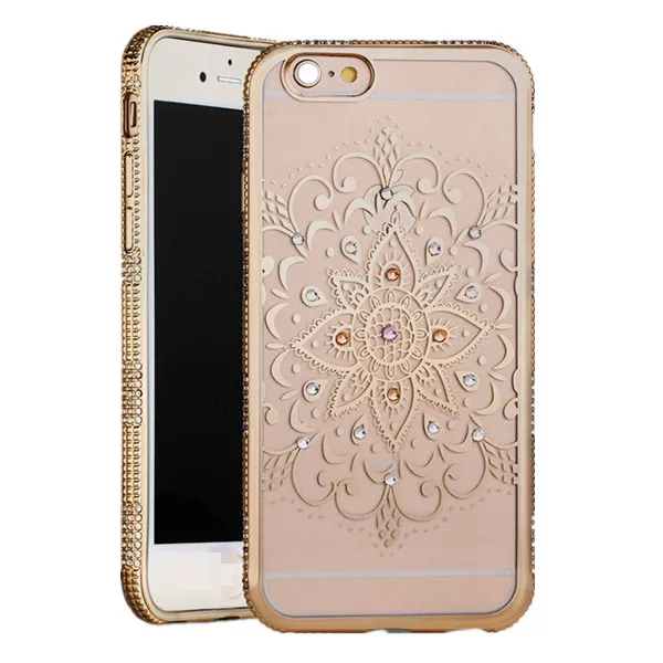 Mobile Phone TPU Case with Dimond for iPhone 6s