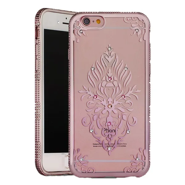 Mobile Phone TPU Case with Dimond for iPhone 6s