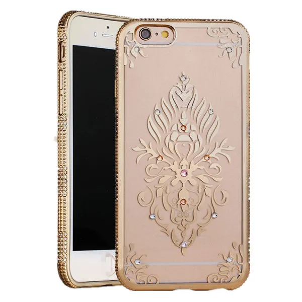 Mobile Phone TPU Case with Dimond for iPhone 6s