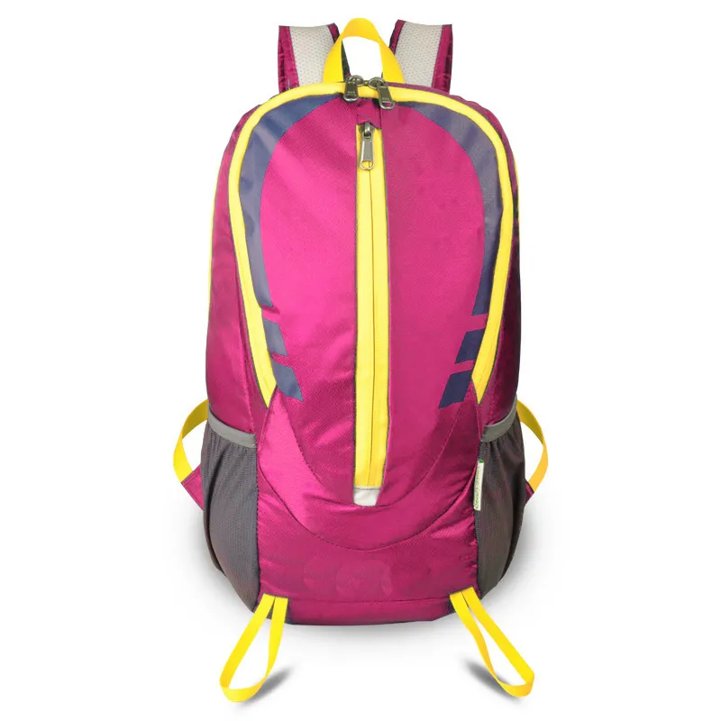 Multifunctional Factory Wholesale Waterproof Outdoor Sport Lightweight Foldable Backpacks Camping Hiking Knapsack