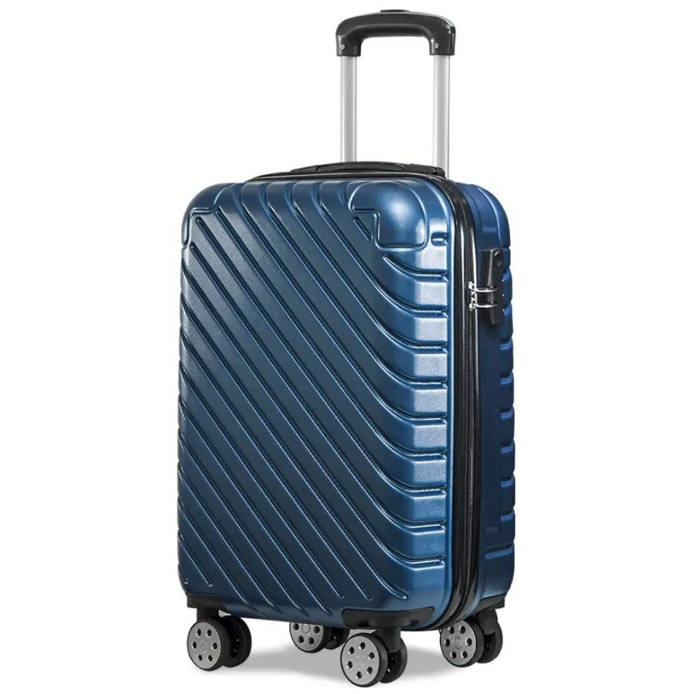 New Red Black Luggage Sets Suitcase