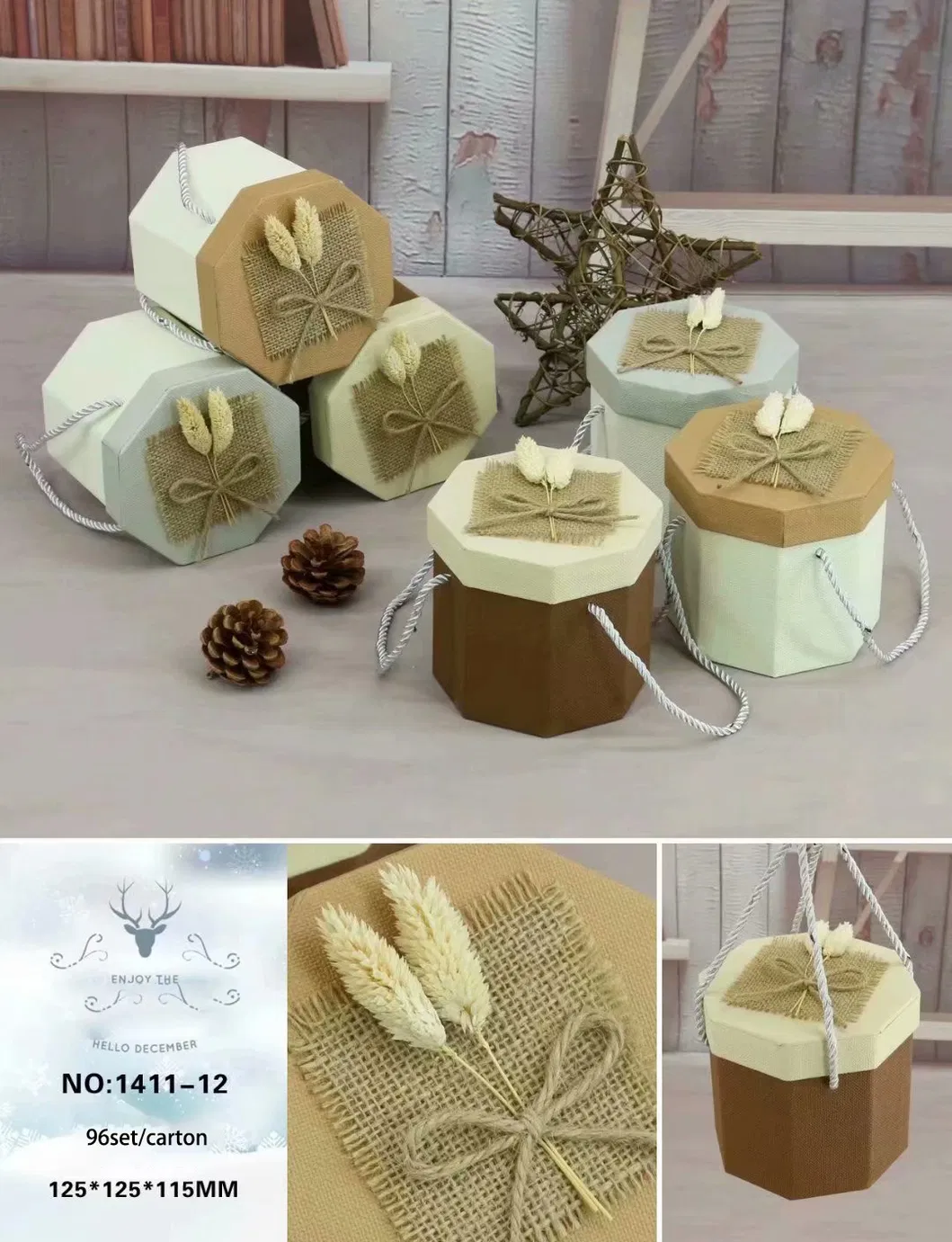 New Six-Sided Forming Product Explosion Box Romantic Gift Boxes