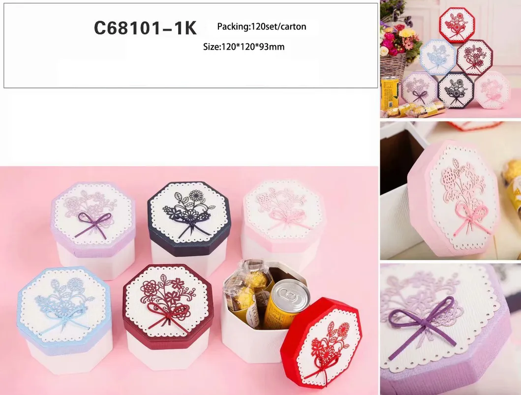 New Six-Sided Forming Product Explosion Box Romantic Gift Boxes